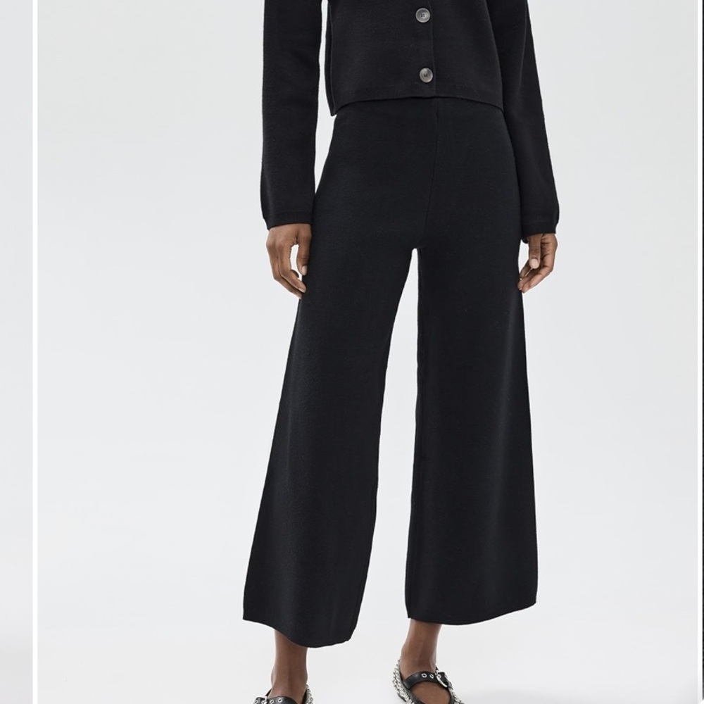 NWT! Z Supply Elowen Knit Pants. Black. Size Small.